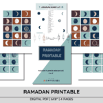 Ramadan printable for planners and journals