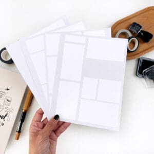 Loose Paper Pack for Scrappy Spiral Notebooks - Classic