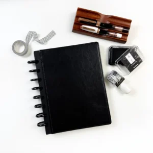 Classic Disc-bound Scrappy Notebook black 2-01