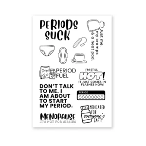Aunt Flo Stamp Set