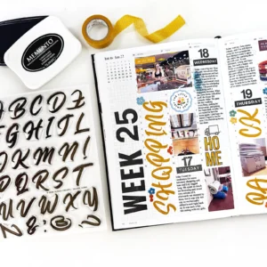 Valarie Alpha Stamp Spread